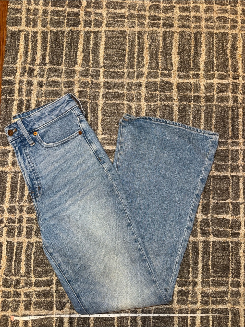 Madewell curvy perfect vintage flare jean